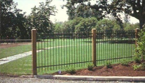 Iron Fence — Fence Contractors & Builders in Springfield, OR