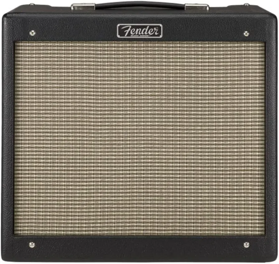 Fender Blues Junior IV 15 watt all tube guitar combo amplifier in black