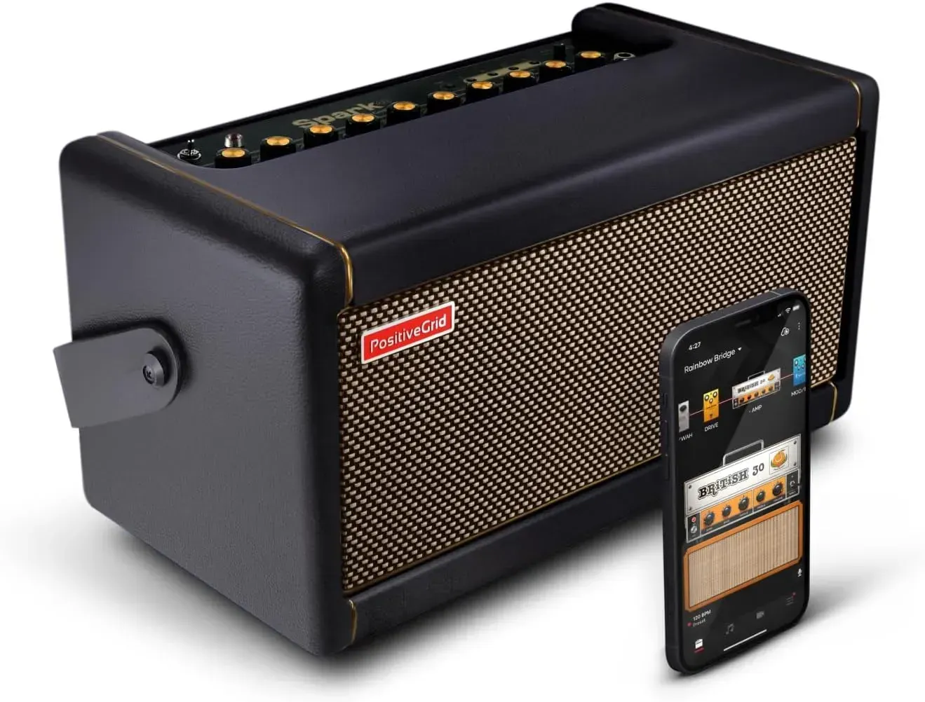 Positive Grid Spark 40 watt smart guitar practice amplifier with app