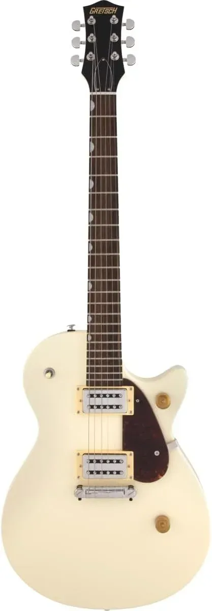 Gretsch G2210 Streamliner Junior Jet Club electric guitar in vintage white