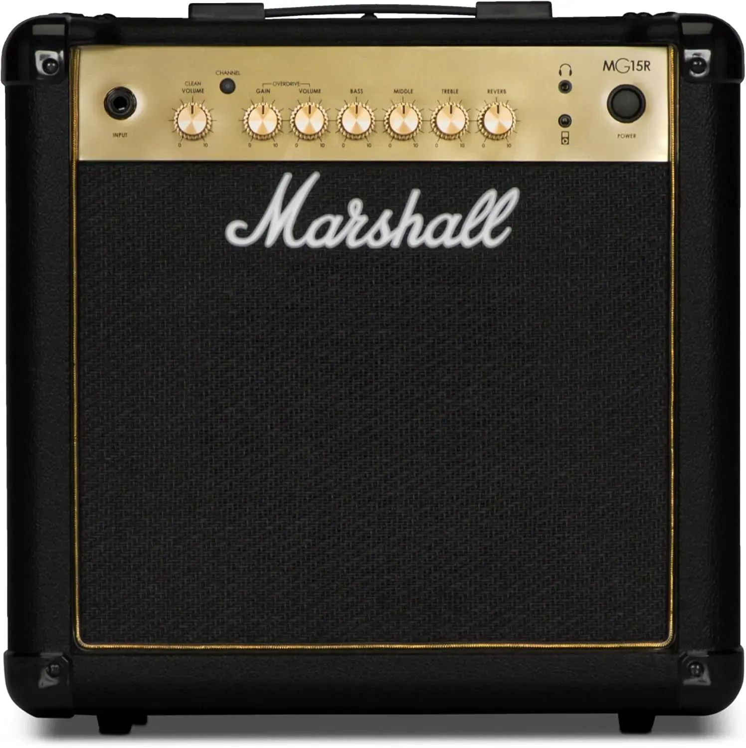 Marshall MG15GR 15-watt solid state guitar combo amplifier with reverb