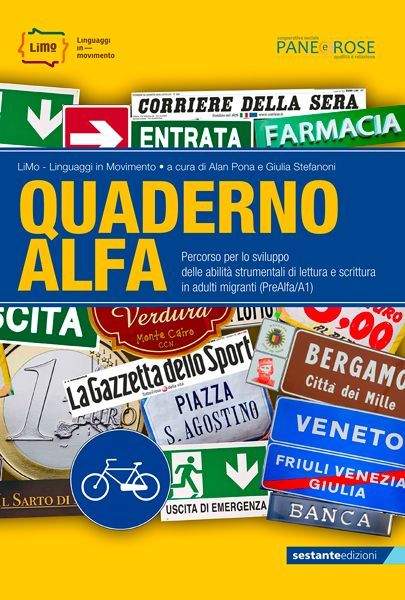 Quaderno Alfa - Percorso per lo sviluppo delle abilità strumentali di lettura e scrittura in adulti migranti (PreAlfa/ A1)