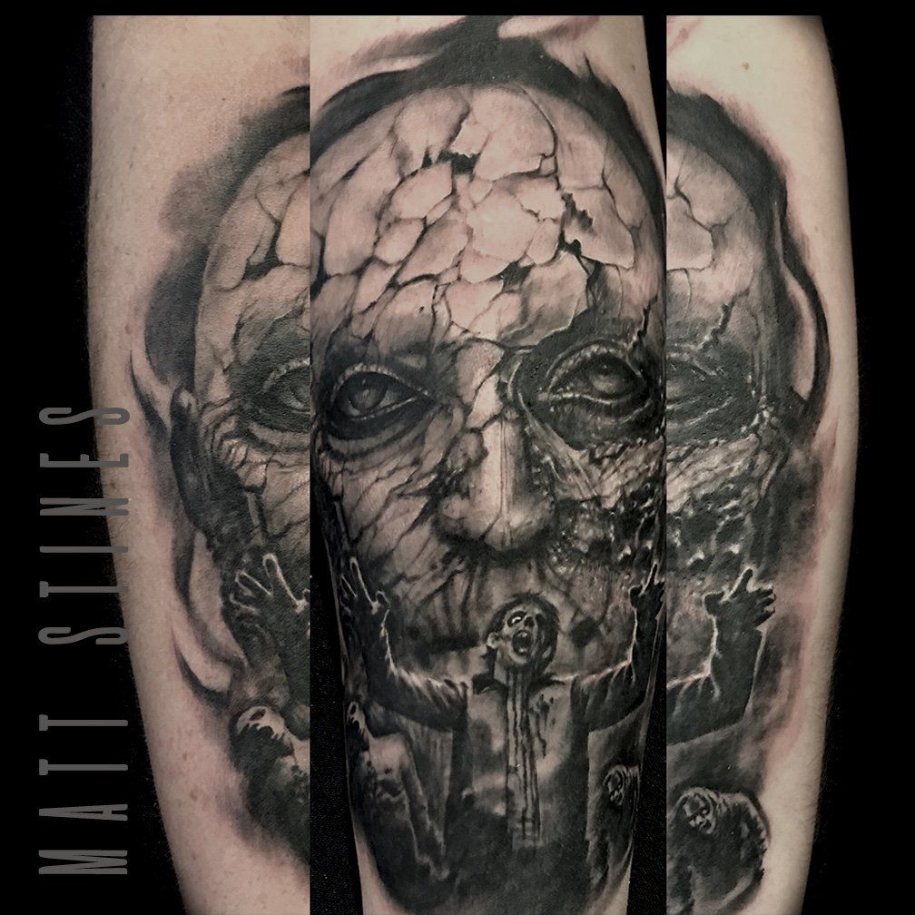 Zombie Tattoo — Danville, IL — No Regrets Tattoos & Body Piercing