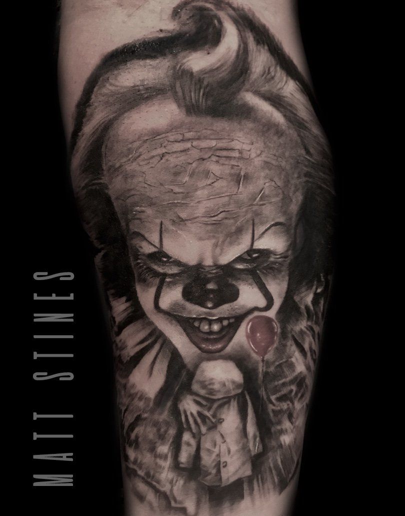 Pennywise Tattoo — Danville, IL — No Regrets Tattoos & Body Piercing