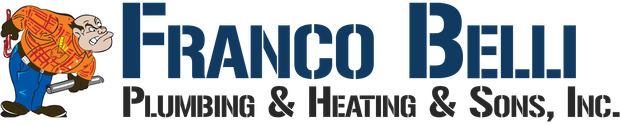 Logo: Cartoon plumber with company name 