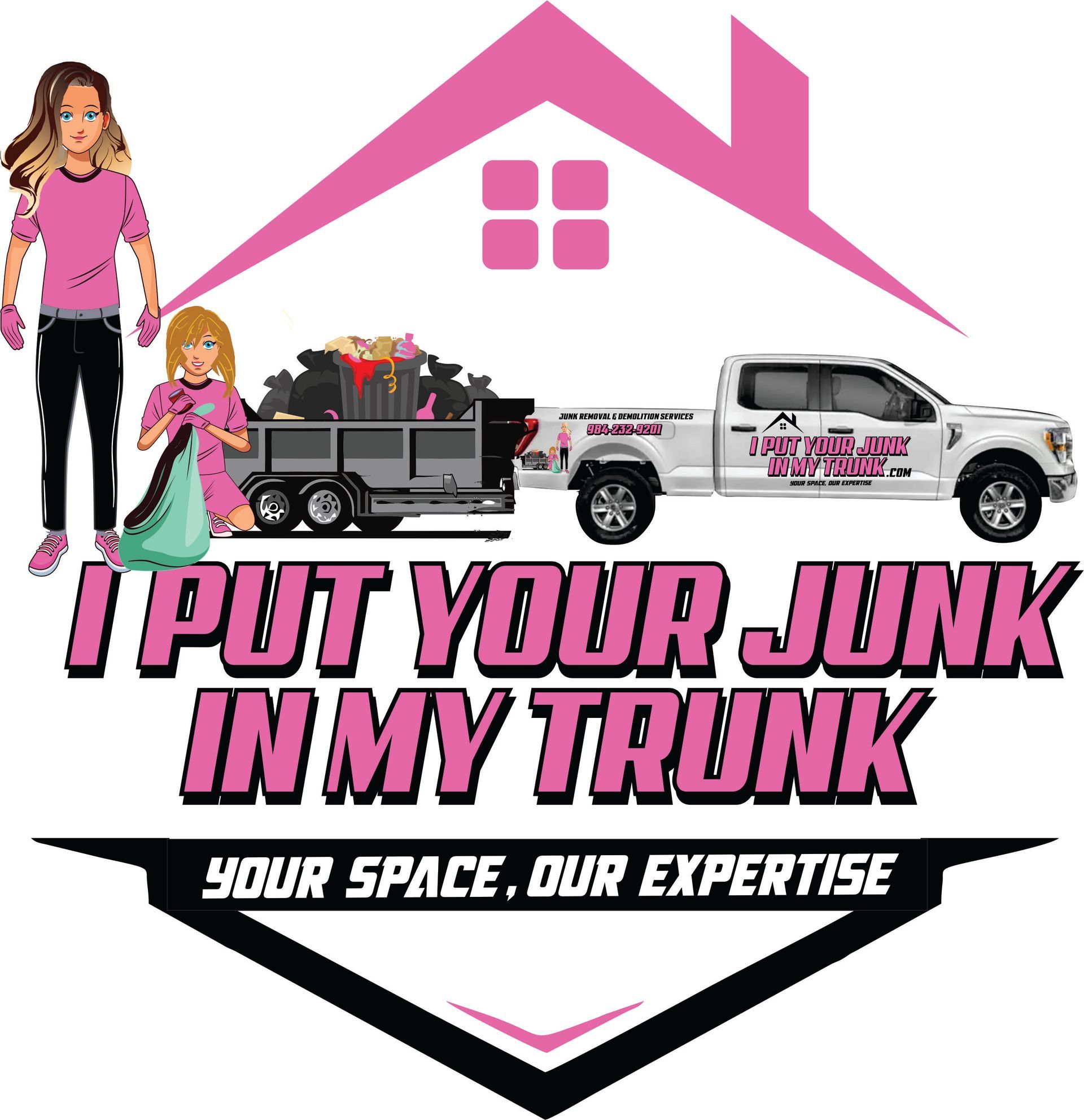 I Put Your Junk In My Trunk logo