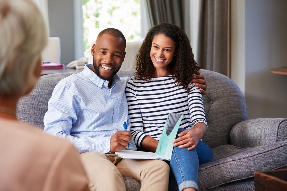 Couple Smiling During a Couples Therapy Session — Family Counselling in Dubbo, NSW