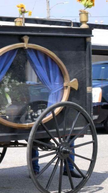 horse drawn hearse
