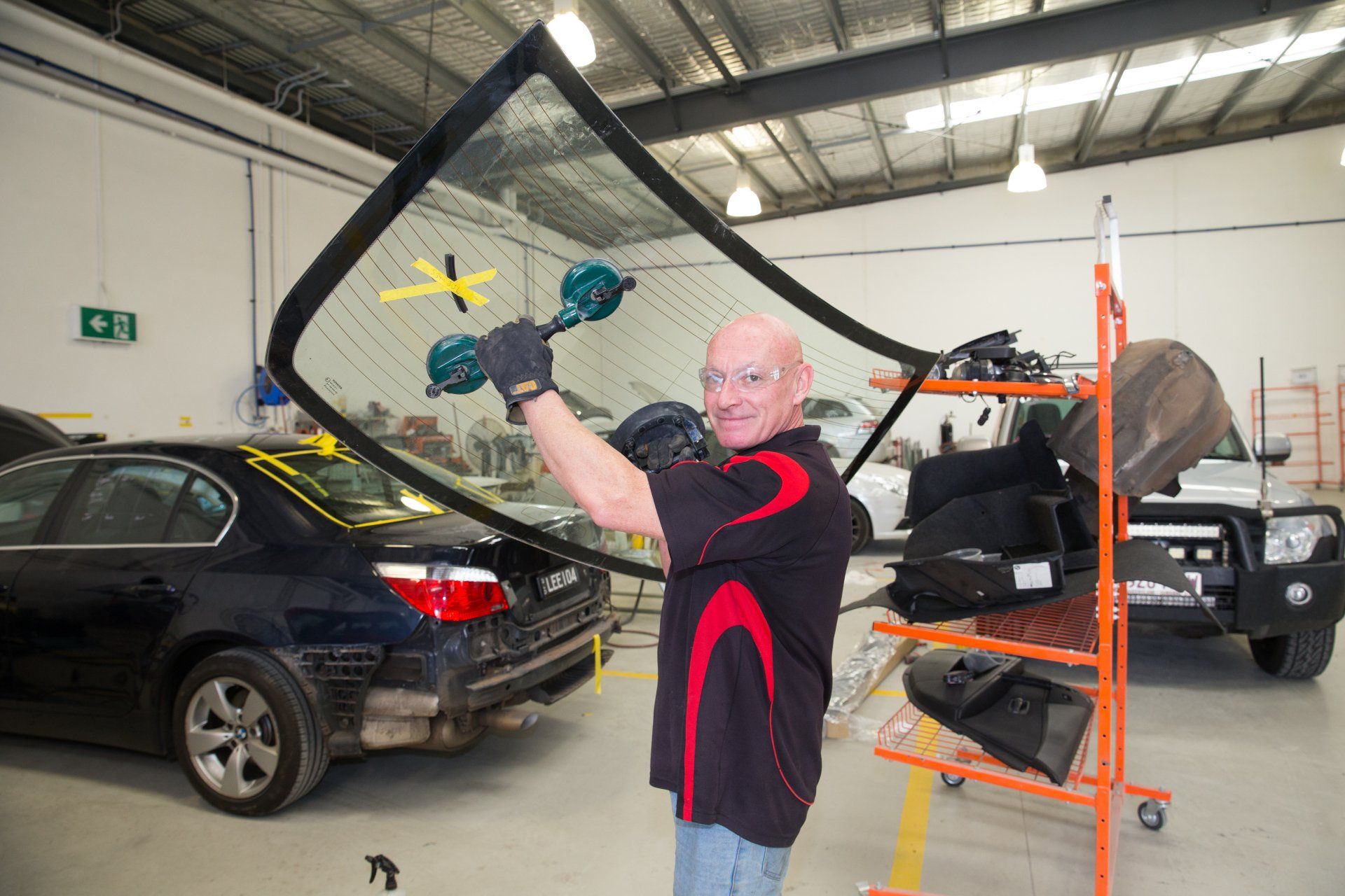 Glass Cut To Size — Holmes Smash Repairs in Toowoomba, QLD