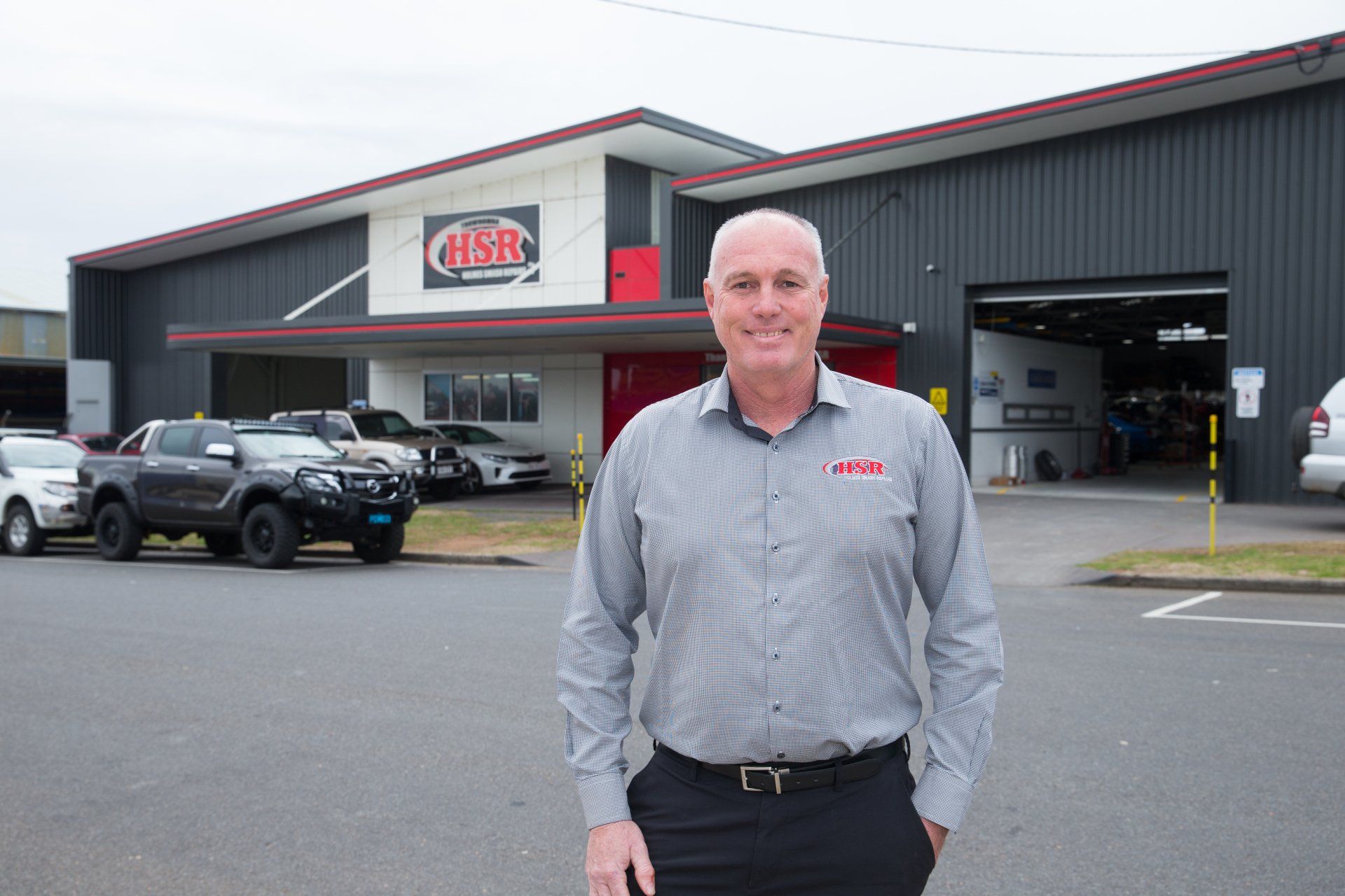 HSR Car Shop Front — Holmes Smash Repairs in Toowoomba, QLD