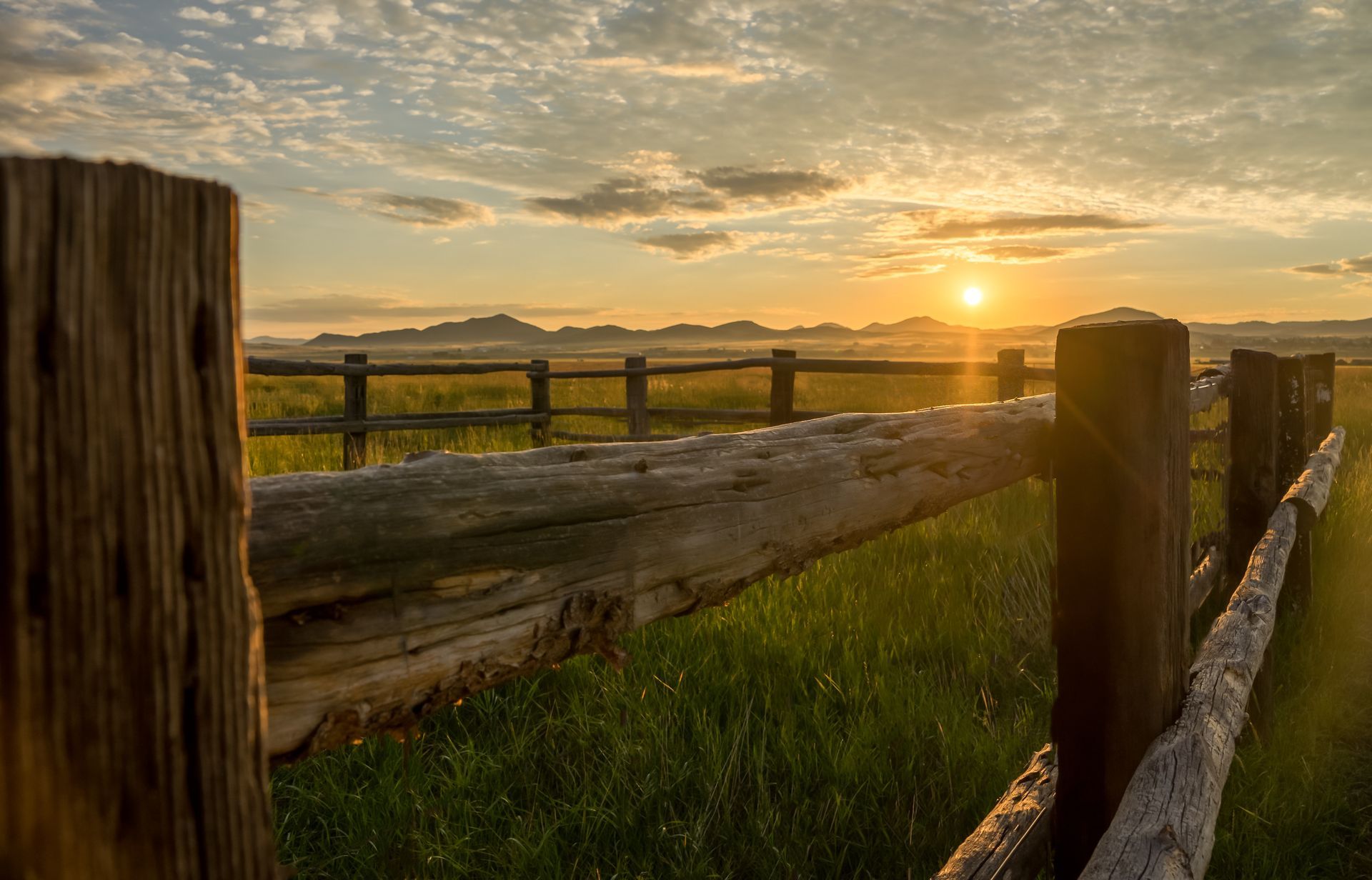 ranch fence in Texas