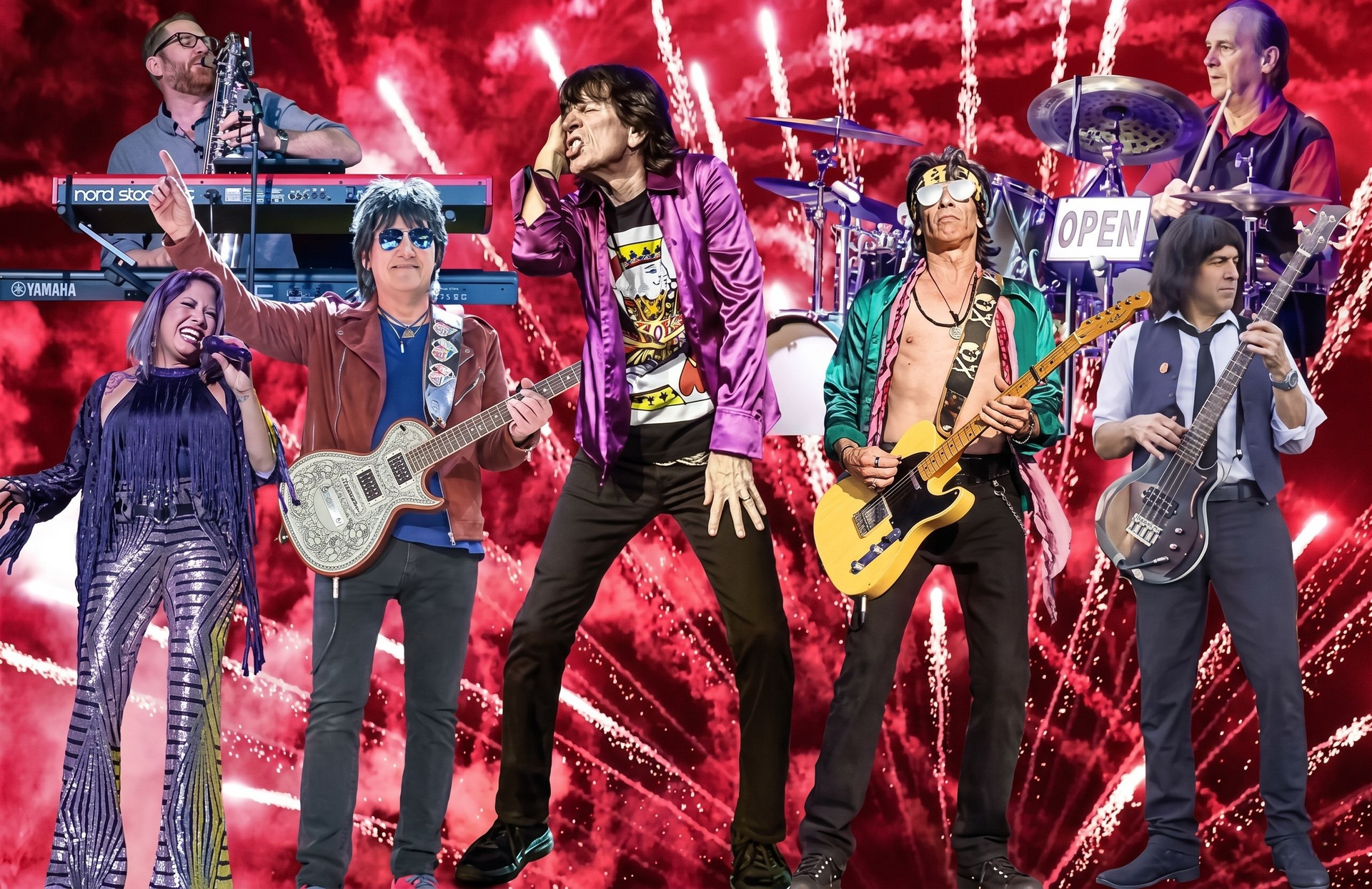 Mick Adams and The Stones 2025
