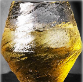 Rocks Hammered Glassware Qty.4