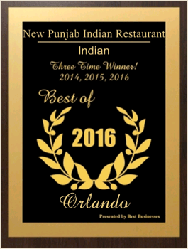 Catering in Orlando — Award of New Punjab Indian Restaurant in Orlando, FL