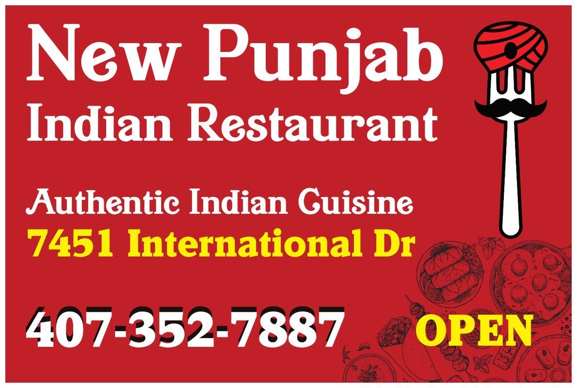 New Punjab Indian Restaurant Contact — Indian foods in Orlando, FL