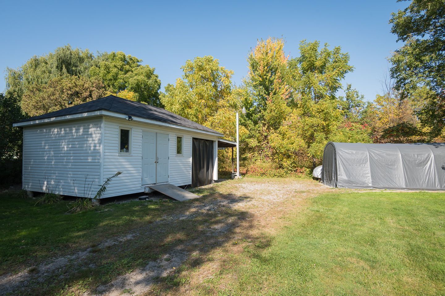 99 Tremaine Road Milton, Ontario view from the backyard