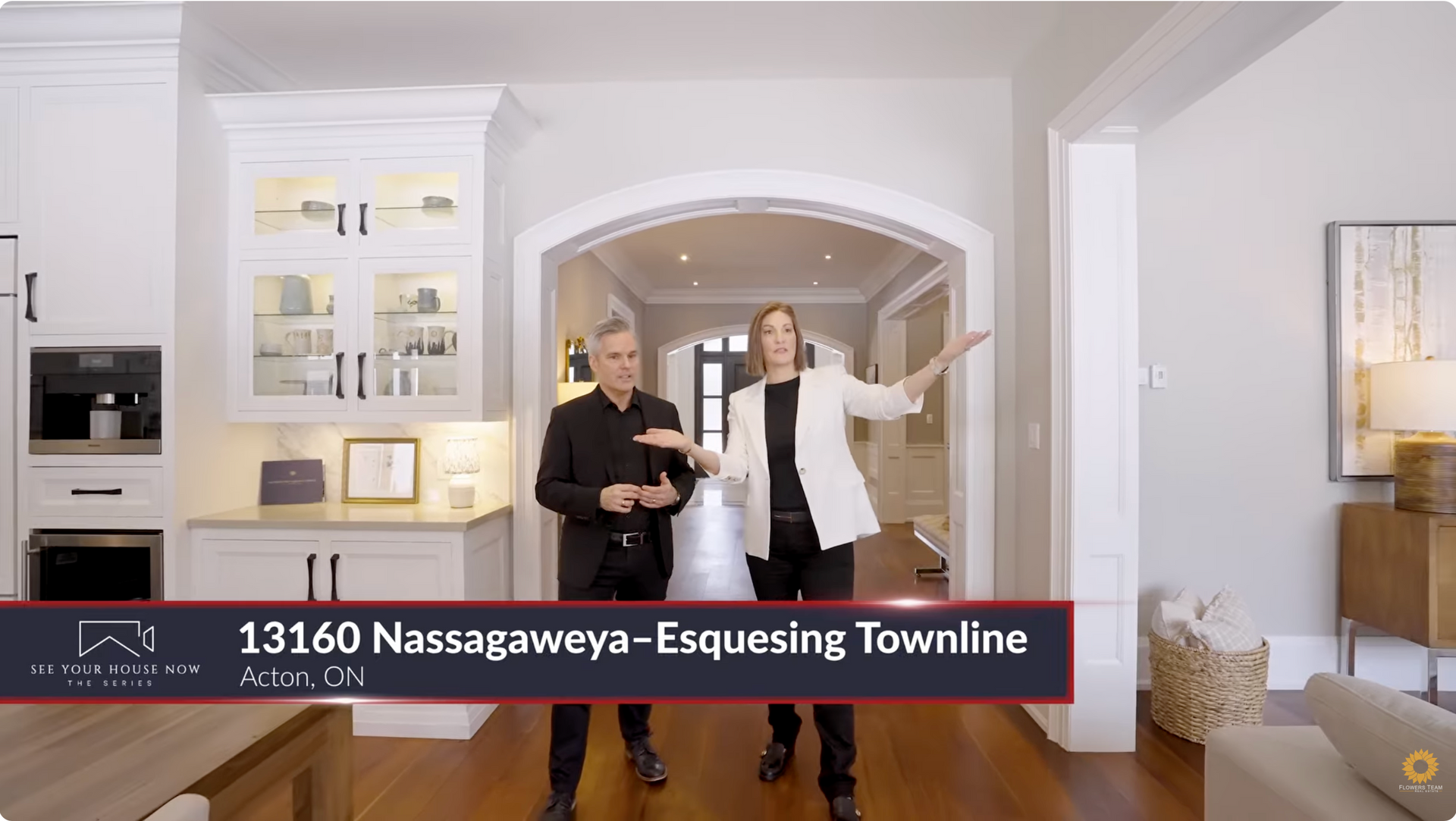 Amy Flowers and Kyle Christie: the host of See Your Home Now