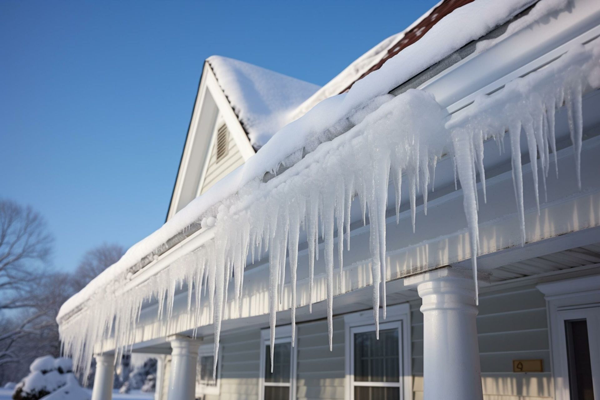 Ice dam roof