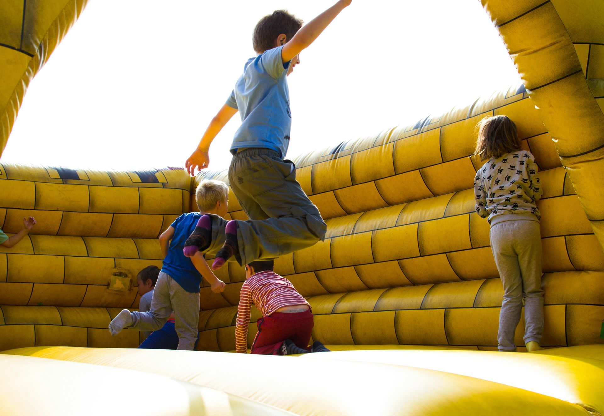 Summerfest Downtown Milton Bounce Castle