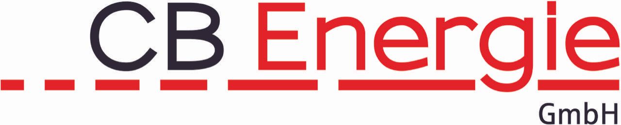 Ein rot-schwarzes Logo für die CB Energie GmbH