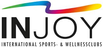 Das Logo für die internationalen Sport- und Wellnessclubs von injoy
