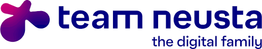 Ein Logo für Team Neusta, die digitale Familie