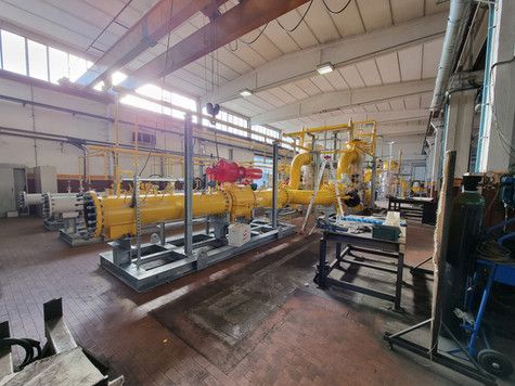 Impianto Russia, fornitura carpenteria