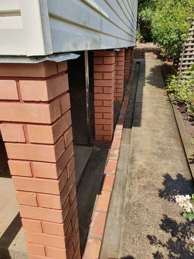 Side View of House Brick Foundation | Speers Point, Nsw  | Precision Building Nsw
