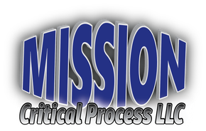 A logo for mission critical process llc is shown