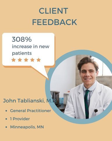 bigfork seo - surgeon client feedback - local seo