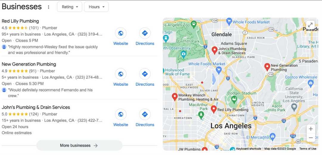 BIGFORK|SEO Google Maps Listing