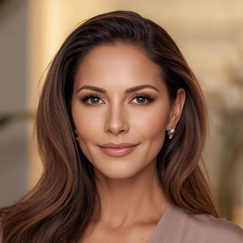 woman with a subtle smile