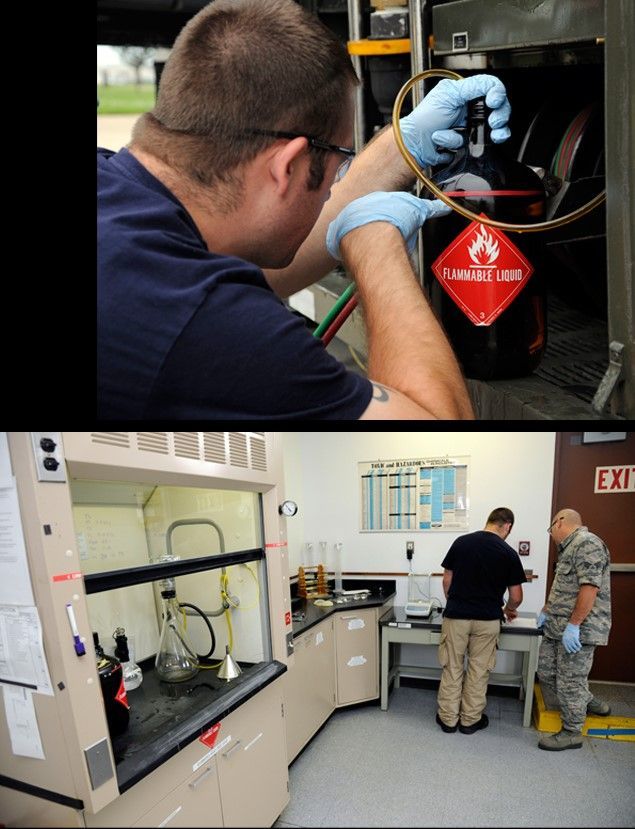 Man Handling Flammable Liquid