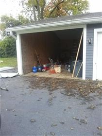 Before Garage Door Add On — Milford, OH — Mike’s Garage Door Repair