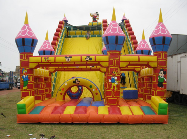MICKEY FUN SLIDE JUMPING CASTLE