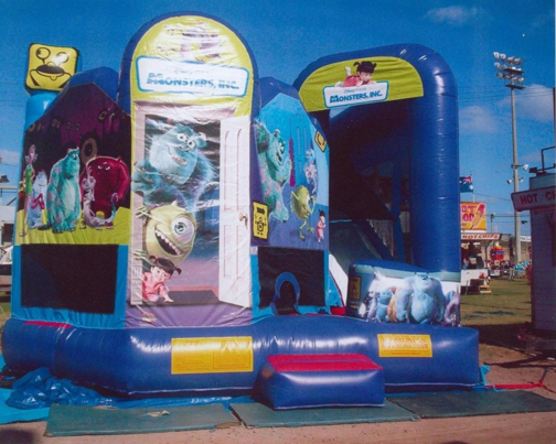 MONSTERS INC JUMPING CASTLE with SLIDE