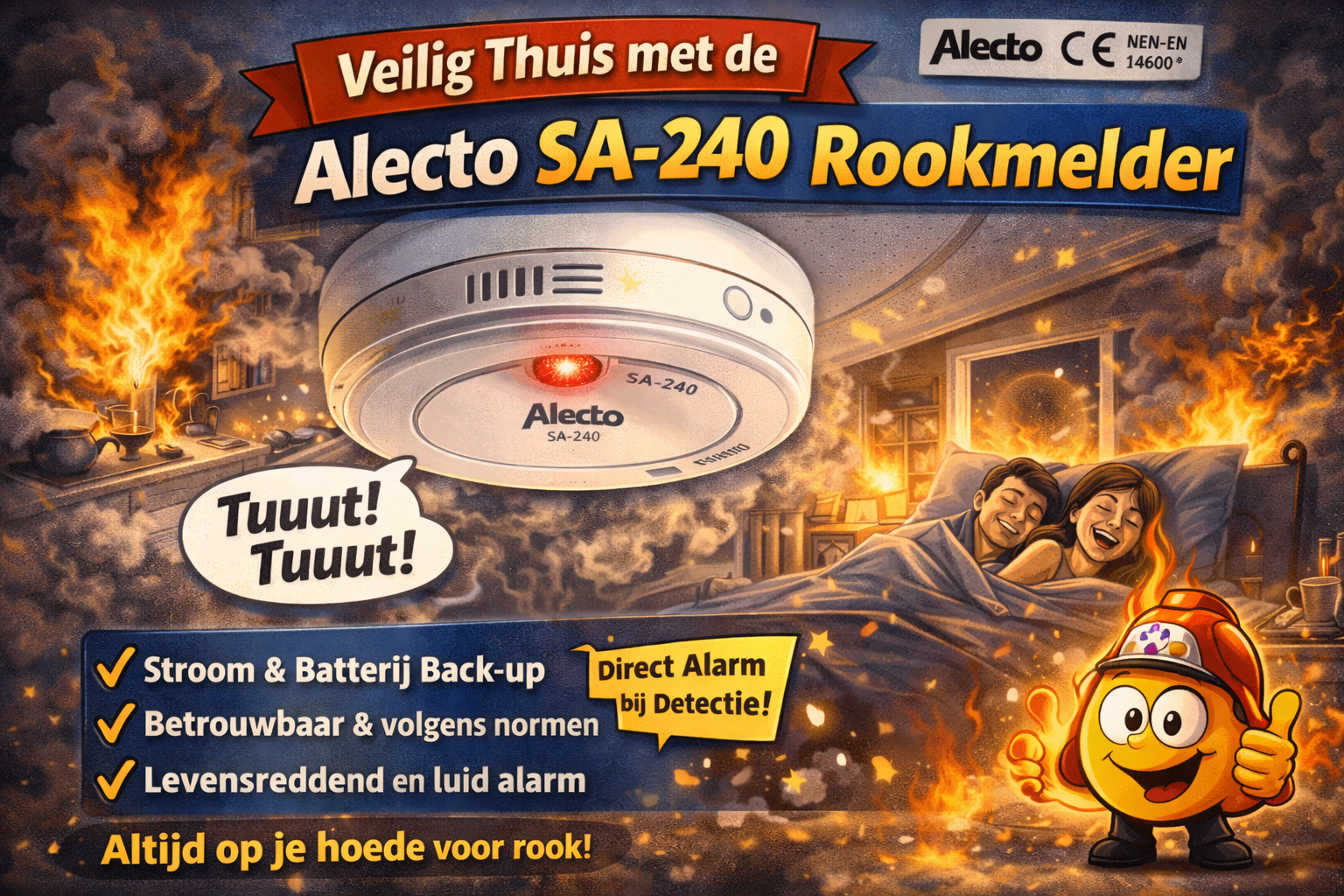 Alecto SA-230 rookmelder