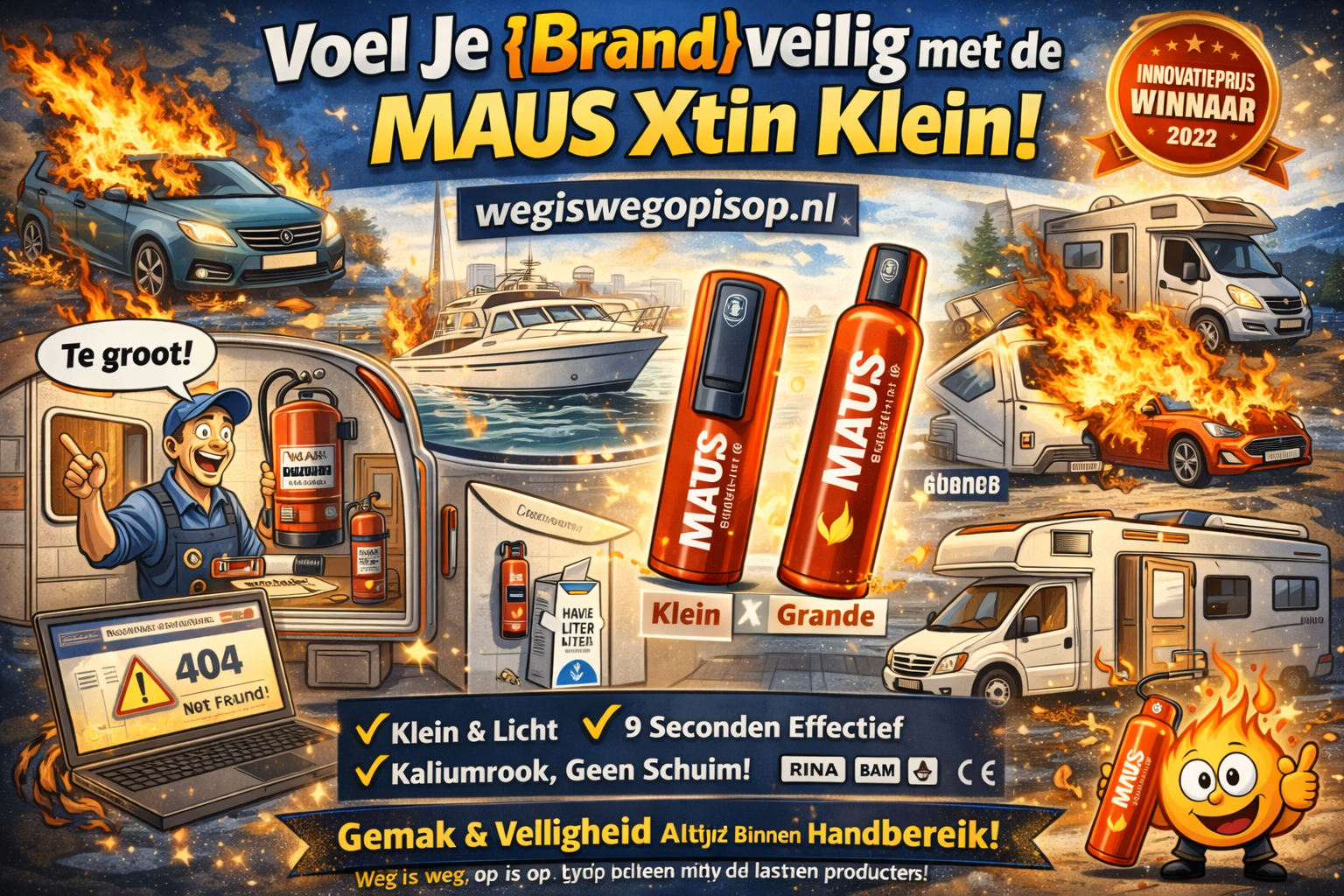 De voordelen van MAUS Xtin Klein en Grande