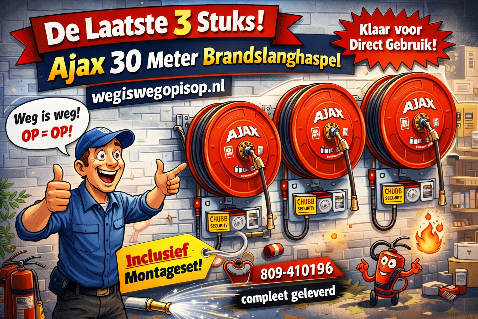 Wat zijn brandslanghaspels