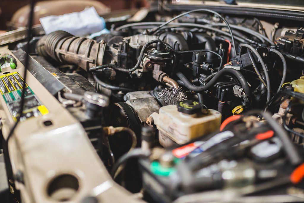 Engine and transmission service
