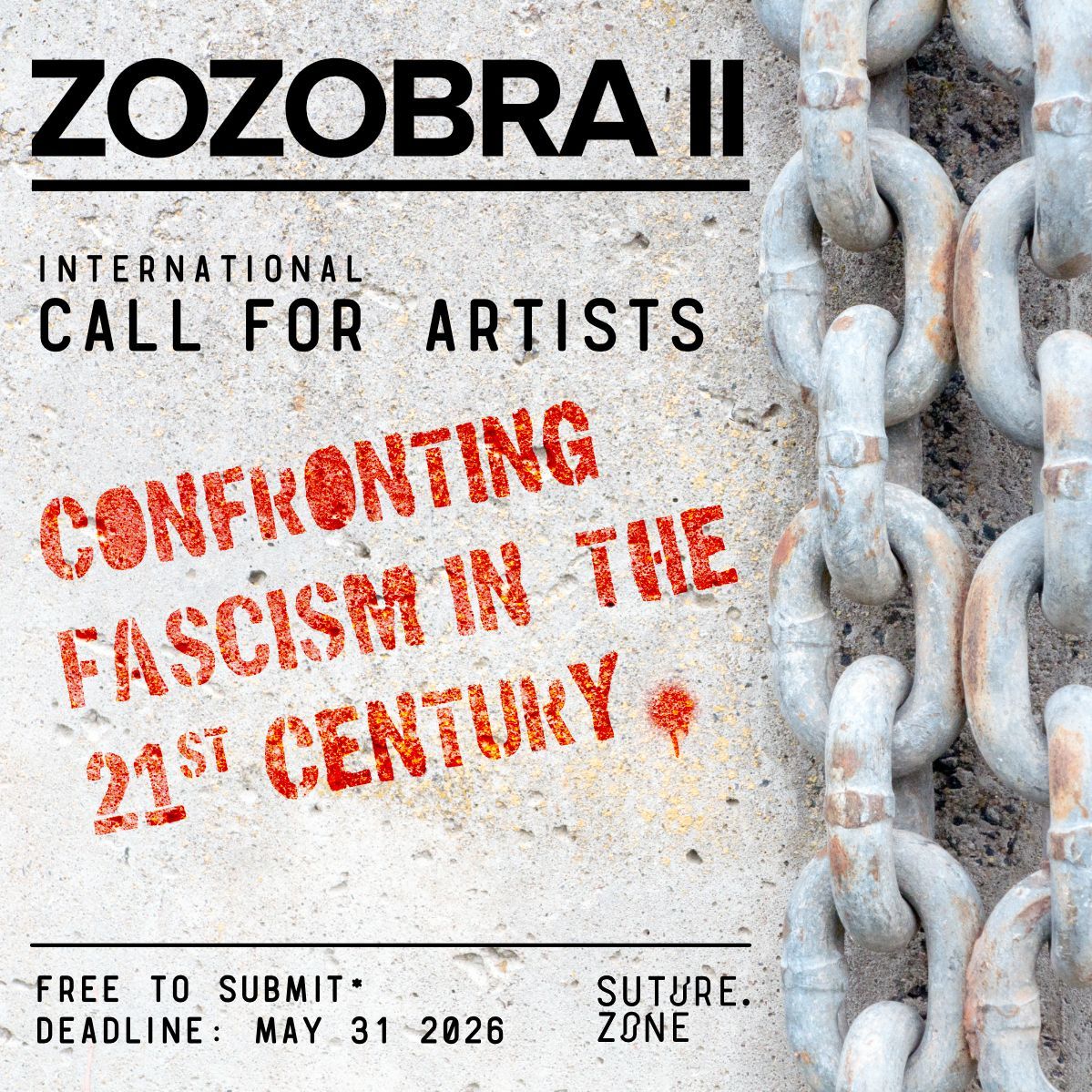 Take Action call for art, zozobra image