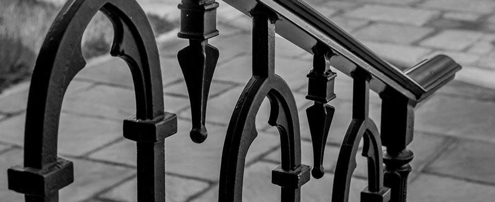 particolare decorazione artistica in ferro