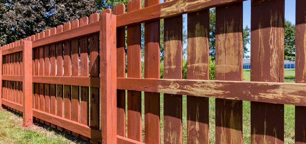 How do you repair a broken fence post?