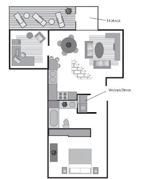 1 Bed | 1 Bath w/ Den