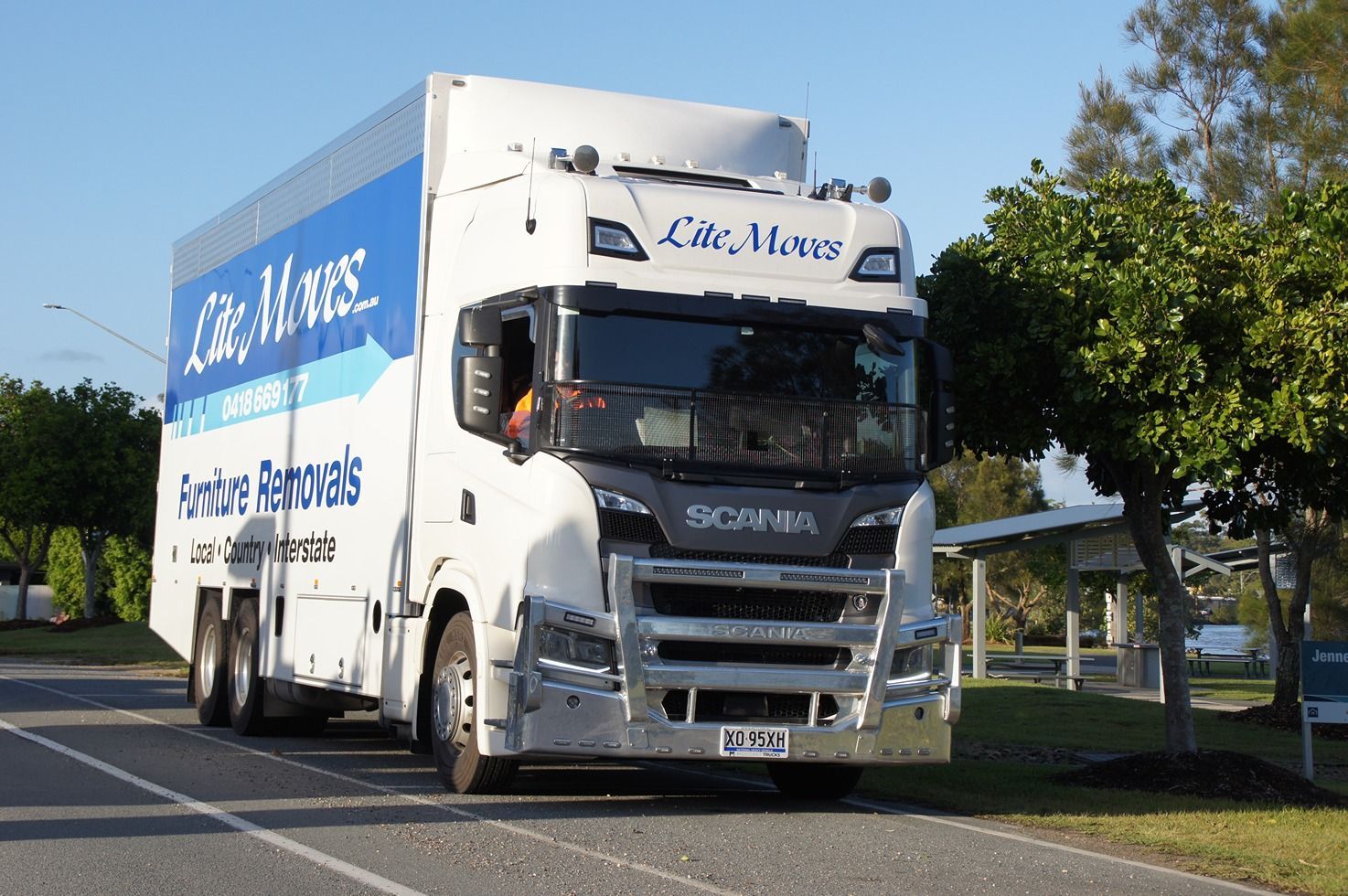 Plenty of space storage unit — Lite Moves Furniture Removals In Bonville, NSW