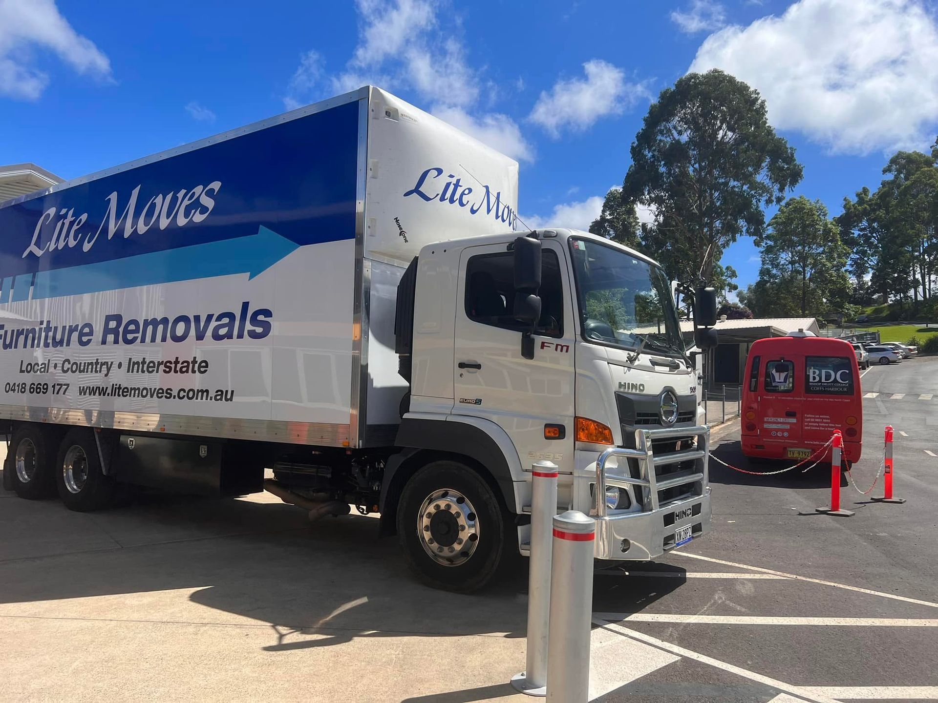 Lite Moves Furniture Removals Truck — Lite Moves Furniture Removals In Bonville, NSW