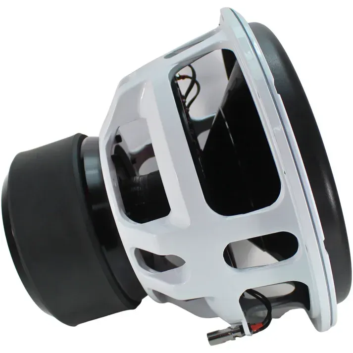 Een subwoofer met de letter b erop