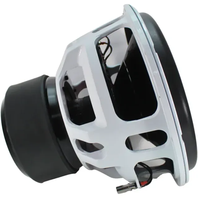 Een subwoofer met de letter b erop