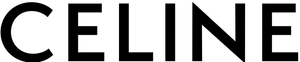 The word "CELINE" in bold black text, with the "N" slightly slanted.