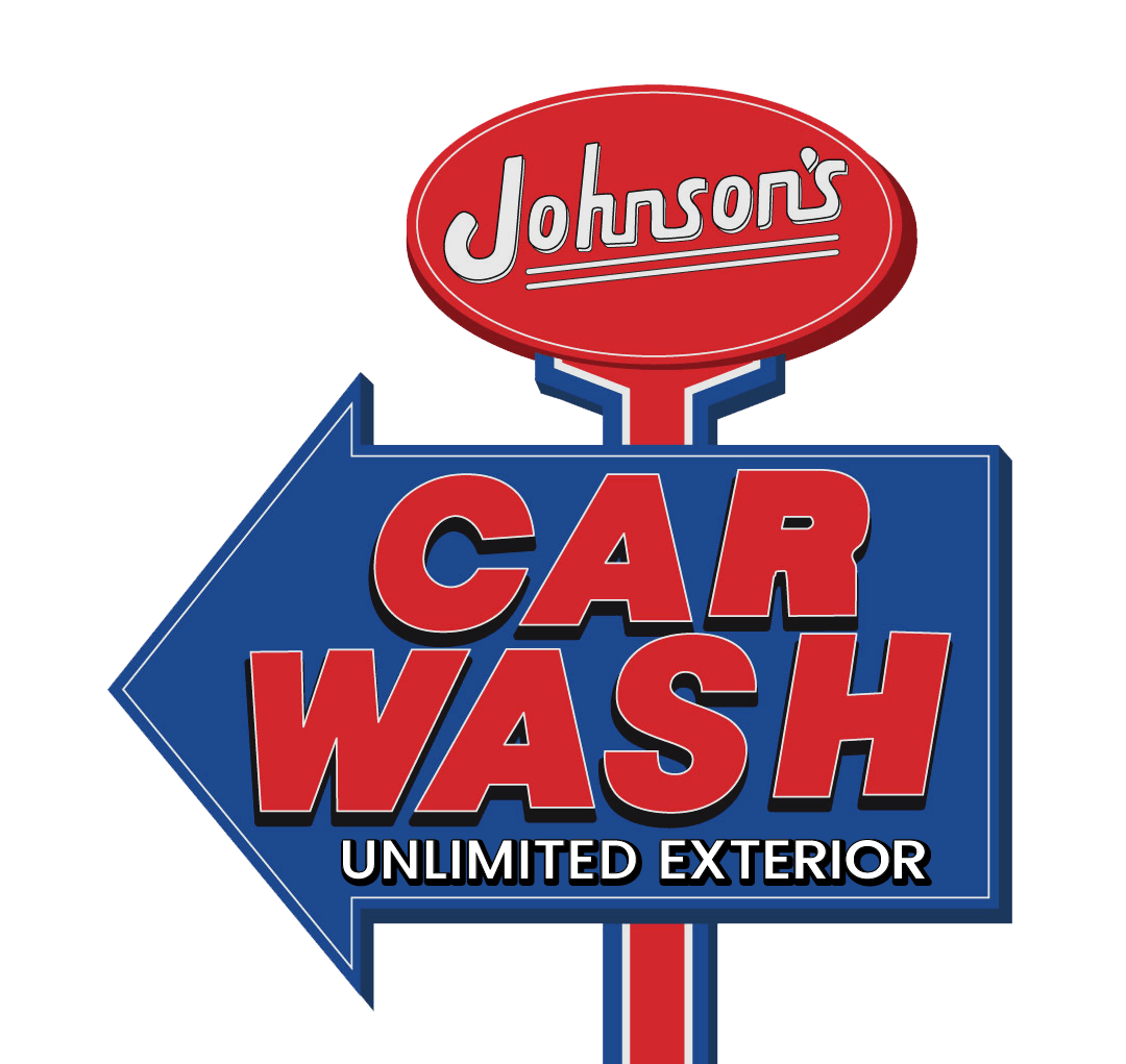 Johnson car wash logo sign in Michigan